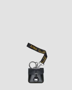 Pochette avec anneau in Noir