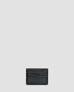 Porte-cartes en cuir Ambassador in Noir
