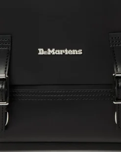 Sac à dos en cuir Kiev à compartiments in Noir