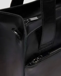 SAC EN CUIR in Noir