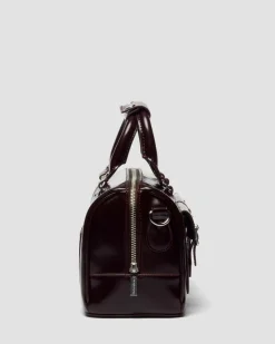 Sac en cuir Rub Off à anses supérieures vegan in Rouge Cherry Red