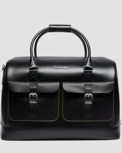 Sac en cuir Smooth in Noir