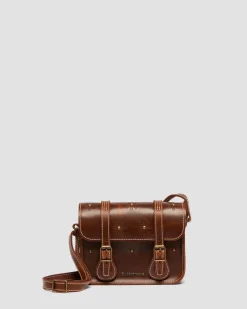 Sacoche en cuir Mayhem 18 cm in Tan