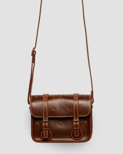 Sacoche en cuir Mayhem 18 cm in Tan