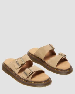 Sandales Josef en daim in Tan