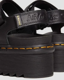 Sandales Kimber II Logo Webbing in Noir