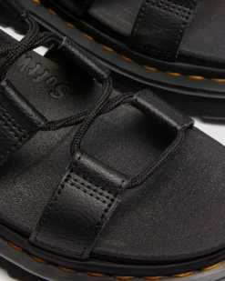 Sandales Nartilla en cuir in Noir