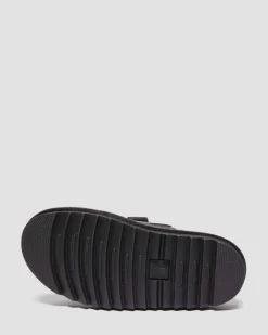 Sandales Raine Slide en cuir Athena in Noir