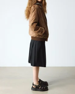 Sandales Wrenlie Fisherman en cuir Grizzly in Noir