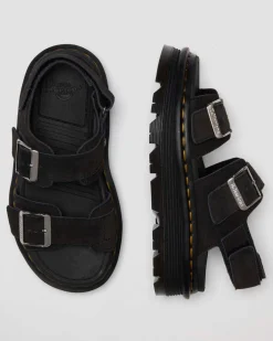 Sandales Zebzag en daim in Noir