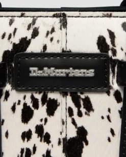 Tout petit sac en cuir Hair On dalmatien in Crème & Noir