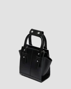 Tout petit sac en cuir Hair On dalmatien in Crème & Noir